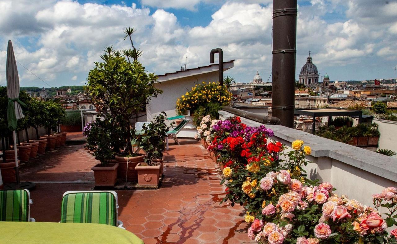 Apartment Spanish Steps With Panoramic Roof-Terrace Roma Exterior foto
