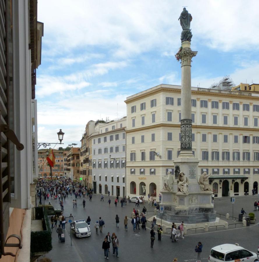 Apartment Spanish Steps With Panoramic Roof-Terrace Roma Exterior foto