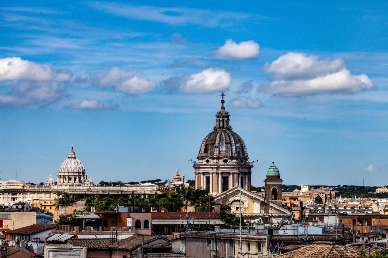 Apartment Spanish Steps With Panoramic Roof-Terrace Roma Exterior foto