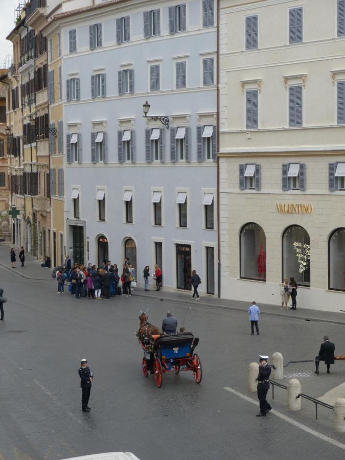 Apartment Spanish Steps With Panoramic Roof-Terrace Roma Exterior foto